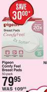 Dis-Chem Pigeon Comfy Feel Breast Pads-50 Pack offer