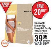 Carriwell Maternity Hospital Panty Value Pack-Per Pack