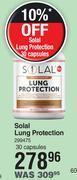 Dis-Chem Solal Lung Protection-30 Capsules offer