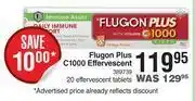 Flugon Plus C1000 Effervescent-20 Effervescent Tablets