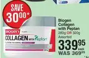 Dis-Chem Biogen Collagen With Peptan Assorted-280g Or 320g Each offer