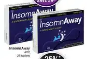 Dis-Chem Insomn Away-For 1 x 26 Tablets offer