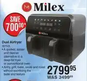 Dis-Chem Milex Dual Airfryer offer