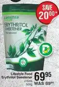 Dis-Chem Lifestyle Food Erythritol Sweetener-500g offer