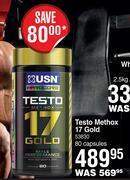 Dis-Chem USN Testo Methox 17 Gold 80 Capsules offer