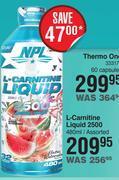 Dis-Chem NPL L-Carnitine Liquid 2500 Assorted-480ml offer