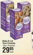Dis-Chem Bake A Lot Yum Cookies Assorted-125g Each offer