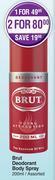 Dis-Chem Brut Deodorant Body Spray Assorted-200ml offer