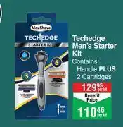 Dis-Chem Max Shave Techedge Men's Starter Kit-Per Kit offer