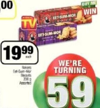 Bakers Eet-Sum-Mor Biscuits 200g