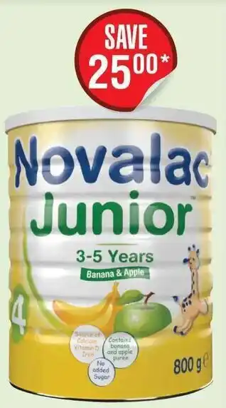 Novalac Junior 800g Assorted
