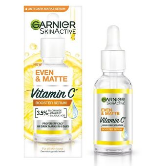 Garnier skinactive even & matte 3.5% vitamin c booster serum 30ml