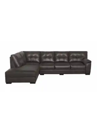 House & Home Amara 3pce chaise fabric lounge suite offer