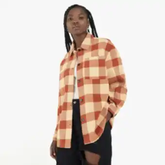 Sportscene Redbat women's orange shacket offer