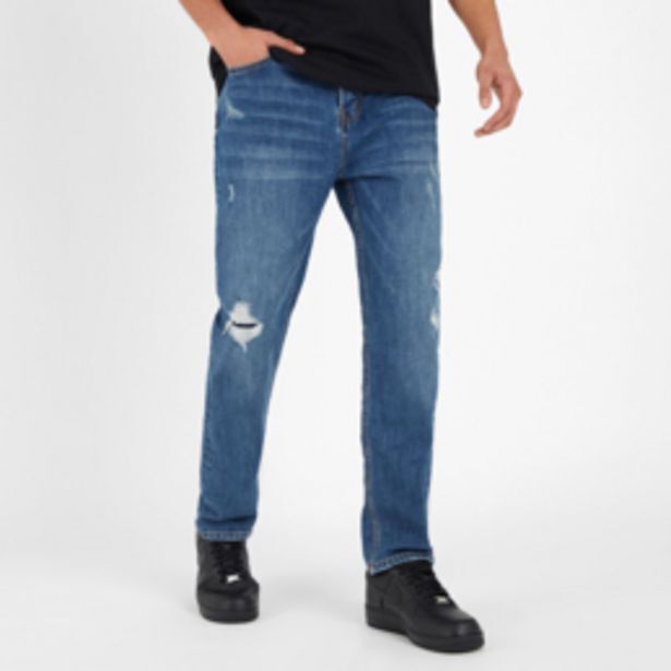 Redbat men's medium blue carrot jeans offer at Sportscene