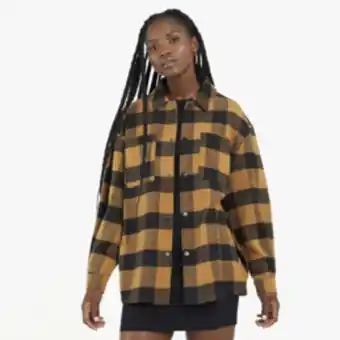 Sportscene Redbat women's brown shacket offer