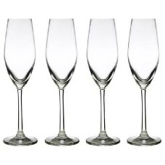 Casa domani chiara 4pc flute glasses 210ml