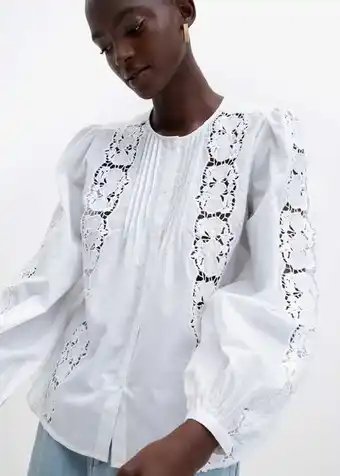 Woolworths Cut-out lace cotton blouse offer