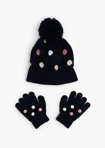 Woolworths Spot beanie & gloves set offer
