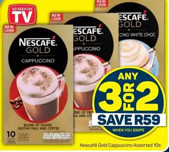 Pick n Pay Nescafe Gold Cappuccino Asstd 10s offer