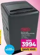 Game Defy 8kg top loader washing machine dtl156 offer