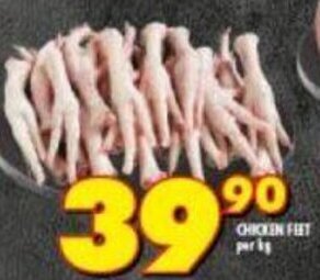 Shoprite Chicken Feet offer