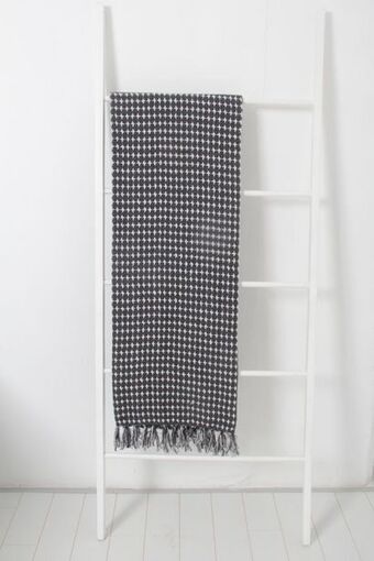 Sheet Street Cross stitch throw l140xw180cm offer