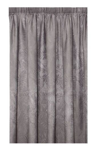 Sheet Street Palm jacquard taped curtain l218xw230cm offer
