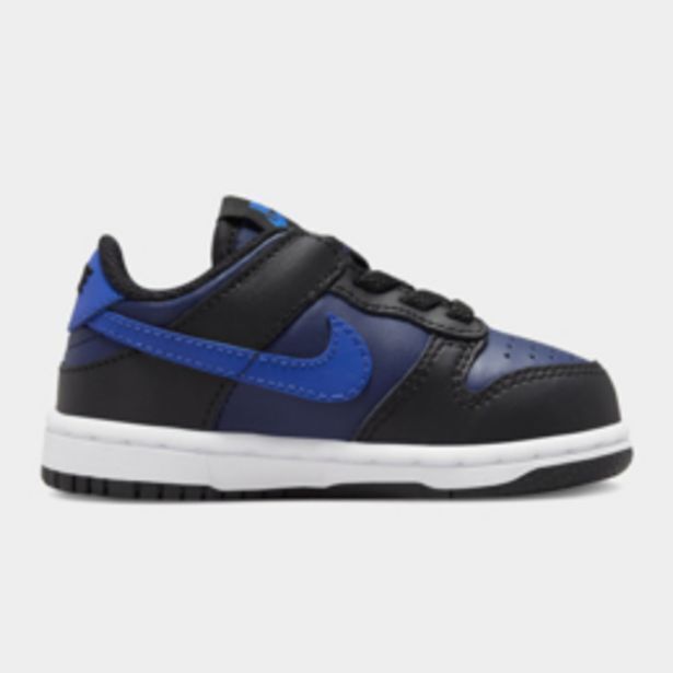 Nike toddlers dunk low black/navy sneaker offer at Sportscene