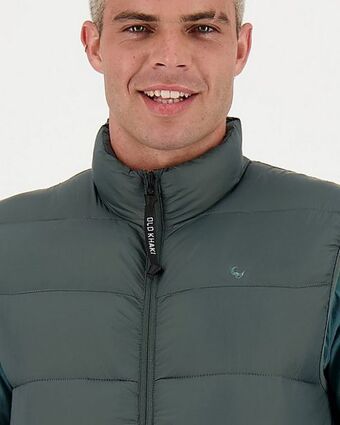 Cape Union Mart Old khaki men's shai puffer vest offer