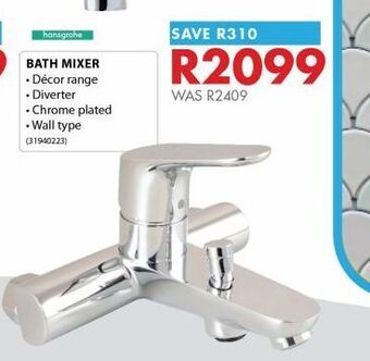 Chamberlain Bath mixer offer