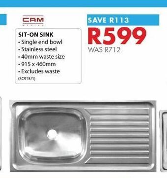 Chamberlain Sit-on sinks offer
