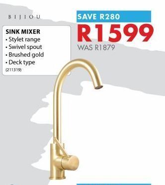 Chamberlain Sinks mixer offer