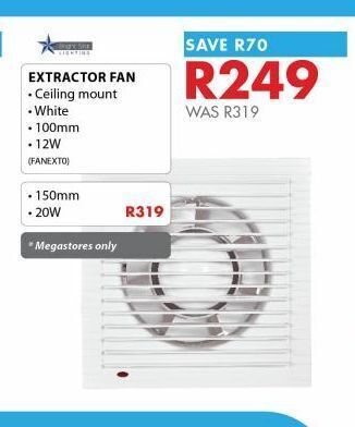 Chamberlain Extractor fan offer