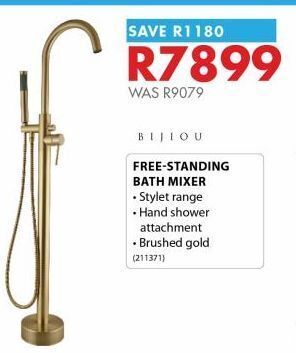 Chamberlain Free-standing bath mixer offer
