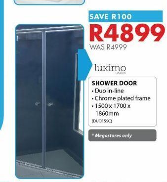 Chamberlain Shower door offer