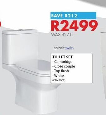 Chamberlain Toilet set offer