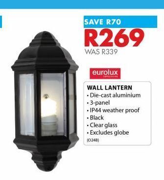 Chamberlain Wall lantern offer