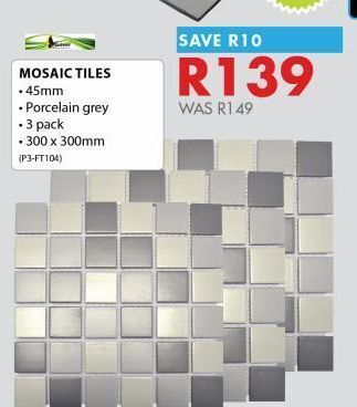 Mosaic tiles
