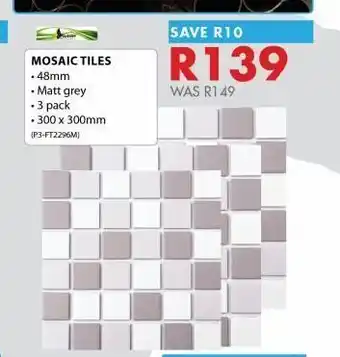 Chamberlain Mosaic tiles offer