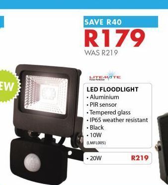 Chamberlain Led floodlight offer