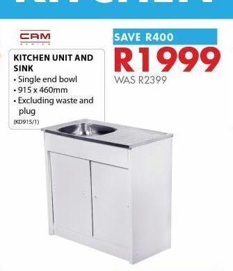 Chamberlain Kitchen unit and sink offer