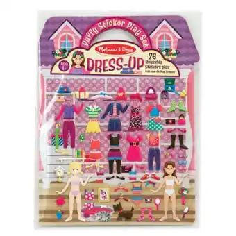 Puffy sticker set – dress-up