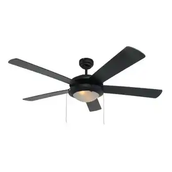 HomeChoice Eurolux comet ceiling fan 5 blades black offer