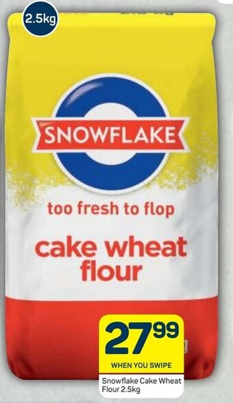 Pick n Pay Snowflake Cake Wheat Flour 2.5kg offer