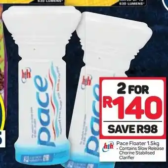 Pick n Pay hth Pace Floater 2 x 1.5kg offer