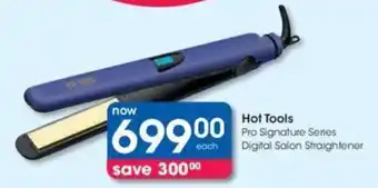 Clicks Hot Tools Pro Signature Series Digital Salon Straightener offer