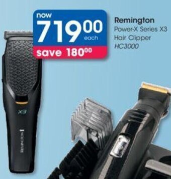 Clicks Remington Power X Series X3 Hair Clipper offer