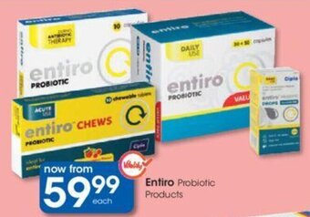 Clicks Entiro Probiotic Products offer