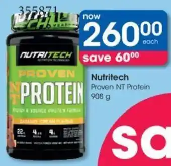 Clicks Nutritech Proven NT Protein 908g offer